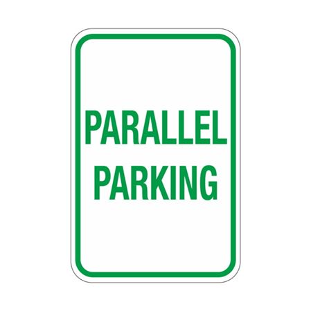 Parallel Parking Sign 12"x18"
